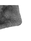 Gallery Home grey faux fur throw 150x200cm (British brand)