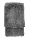 Gallery Home grey faux fur throw 150x200cm (British brand)