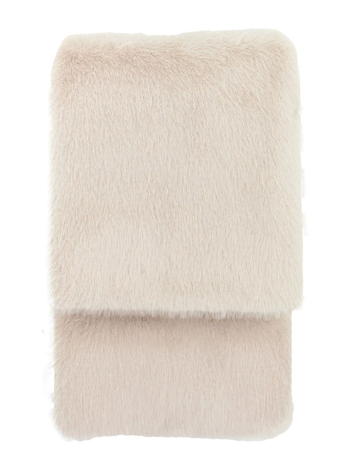 Gallery Home brown maple faux fur throw, 200x150cm - British product