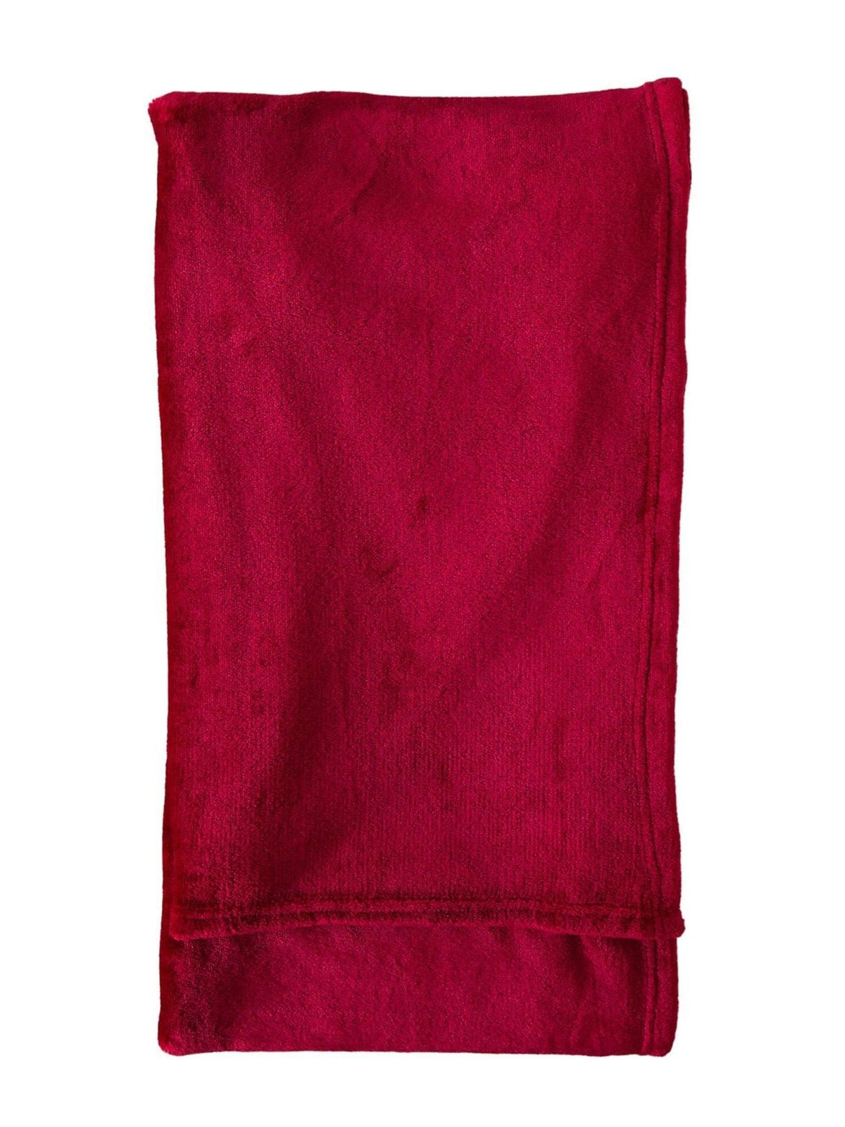 Gallery Home red flannel fleece throw 200x140cm (British brand)