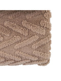 Gallery Home Sherpa throw black herringbone 140x200cm, UK version
