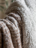 Gallery Home grey woven faux fur sherpa throw 200cm - British brand