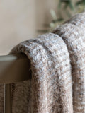 Gallery Home grey woven faux fur sherpa throw 200cm - British brand
