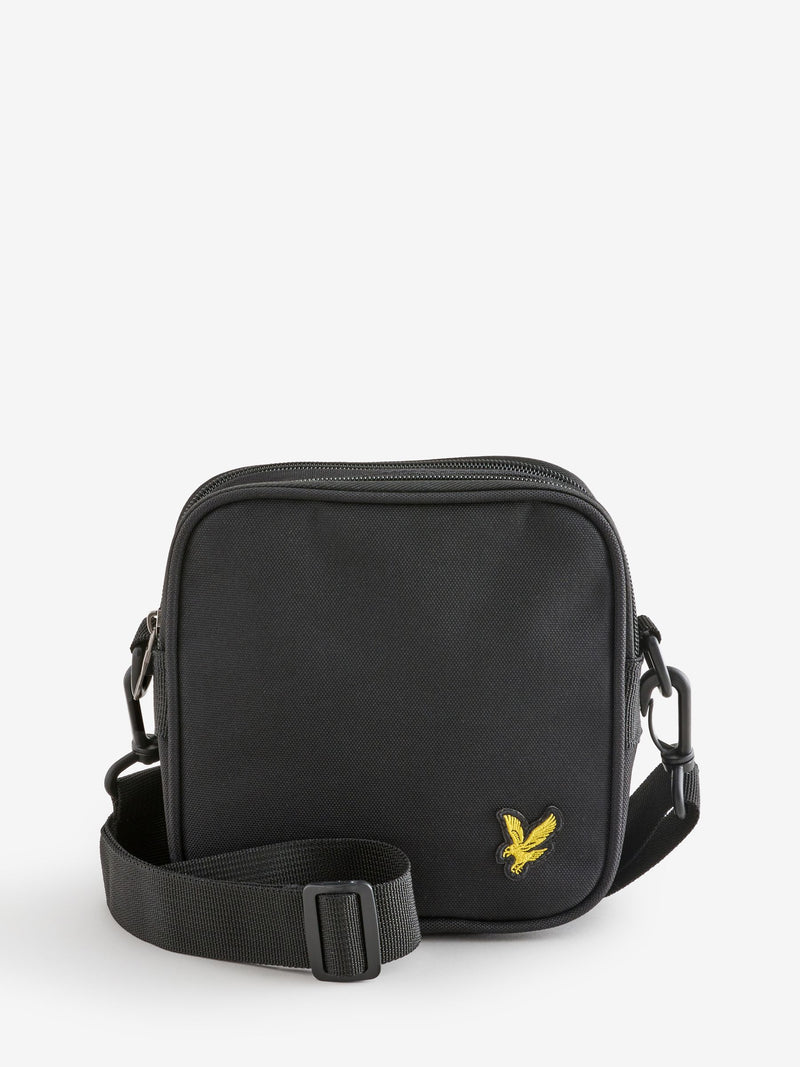 Lyle & Scott black cross-body bag, imported from the UK