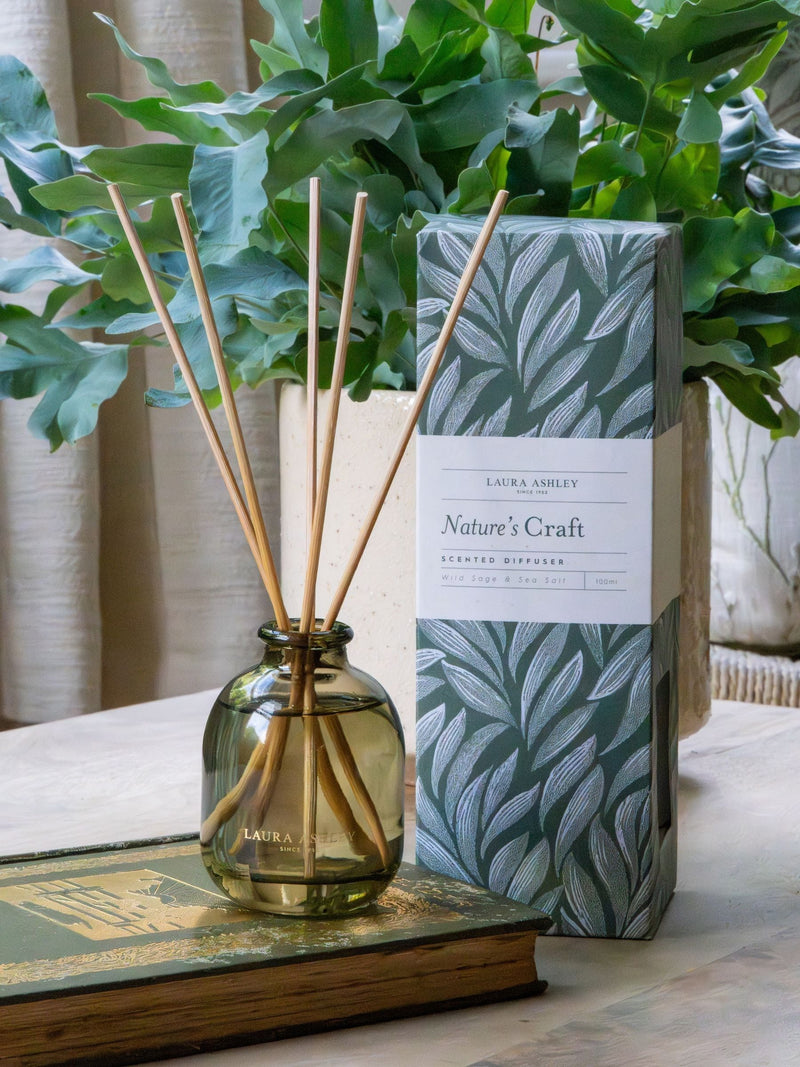 Laura Ashley Natures Craft scented reed diffuser 100ml, UK version
