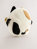 Squishmallow cat cross body bag brown cream 16cm - British product