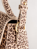 Western cross-body bag with animal print, imported from the UK