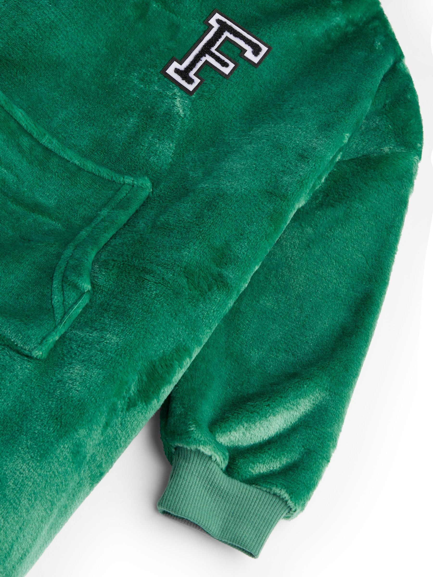 Personalised kids character cushion hooded blanket - British product