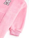 Personalised kids character cushion hooded blanket - British product