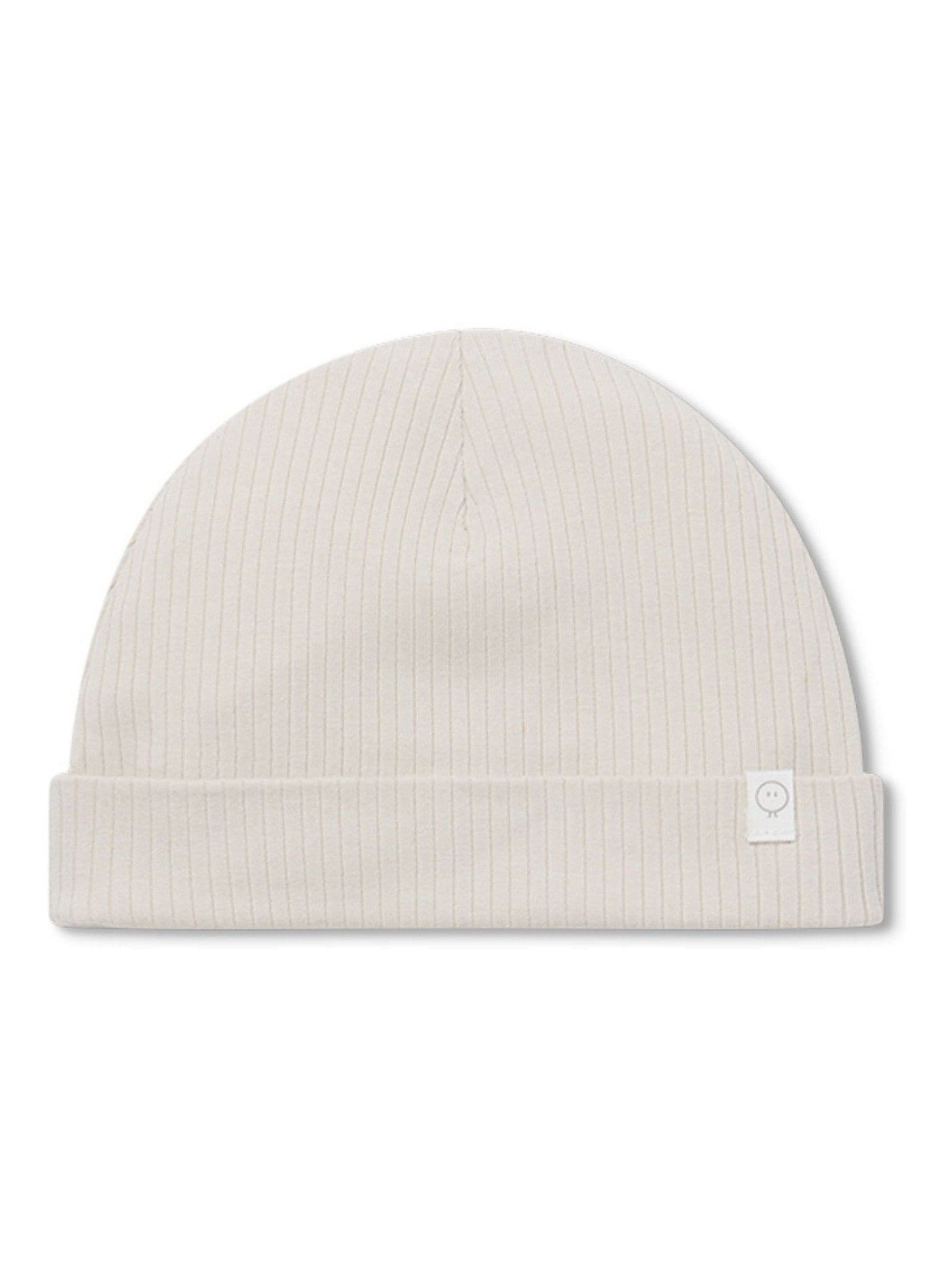 MORI baby hat ecru stretch, UK version