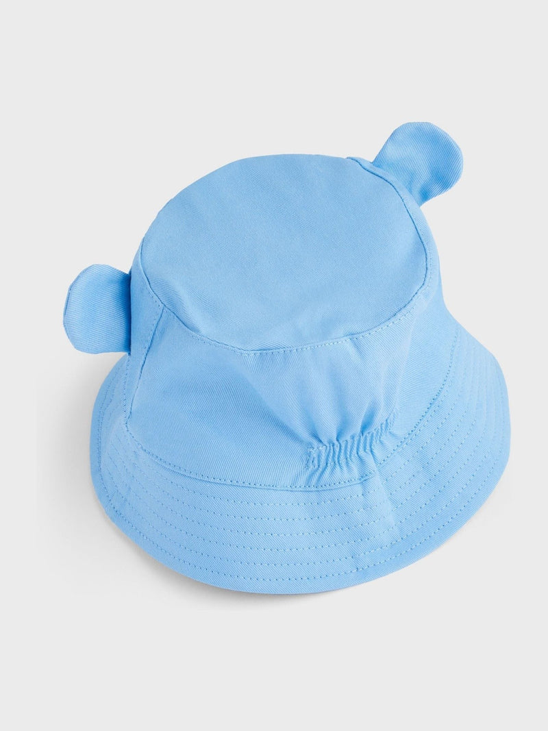 Dollymix personalised baby character bucket hat 100% cotton, imported from the UK