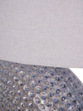Libra Interiors Blue Lugo ceramic table lamp, UK version