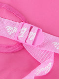 Barbie pink backpack with logo, imported from the UK