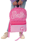 Barbie pink backpack with logo, imported from the UK