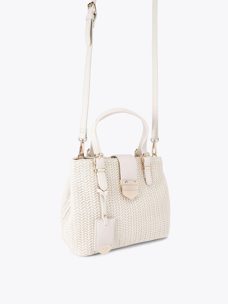 Carvela Maria tote bag natural raffia (British brand)