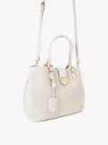 Carvela cream woven tote bag - British product