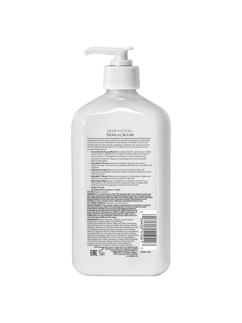 Australian Gold Tropical Seltzer Hydrating Tan Extender - British product