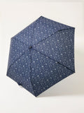 FatFace navy moth print umbrella 50cm, UK version