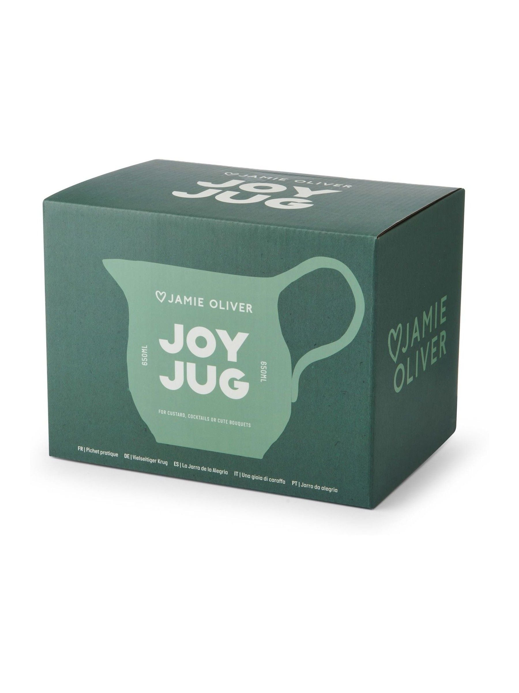 Jamie Oliver Green Big Love Joy 2-tone serving jug 650ml, UK version