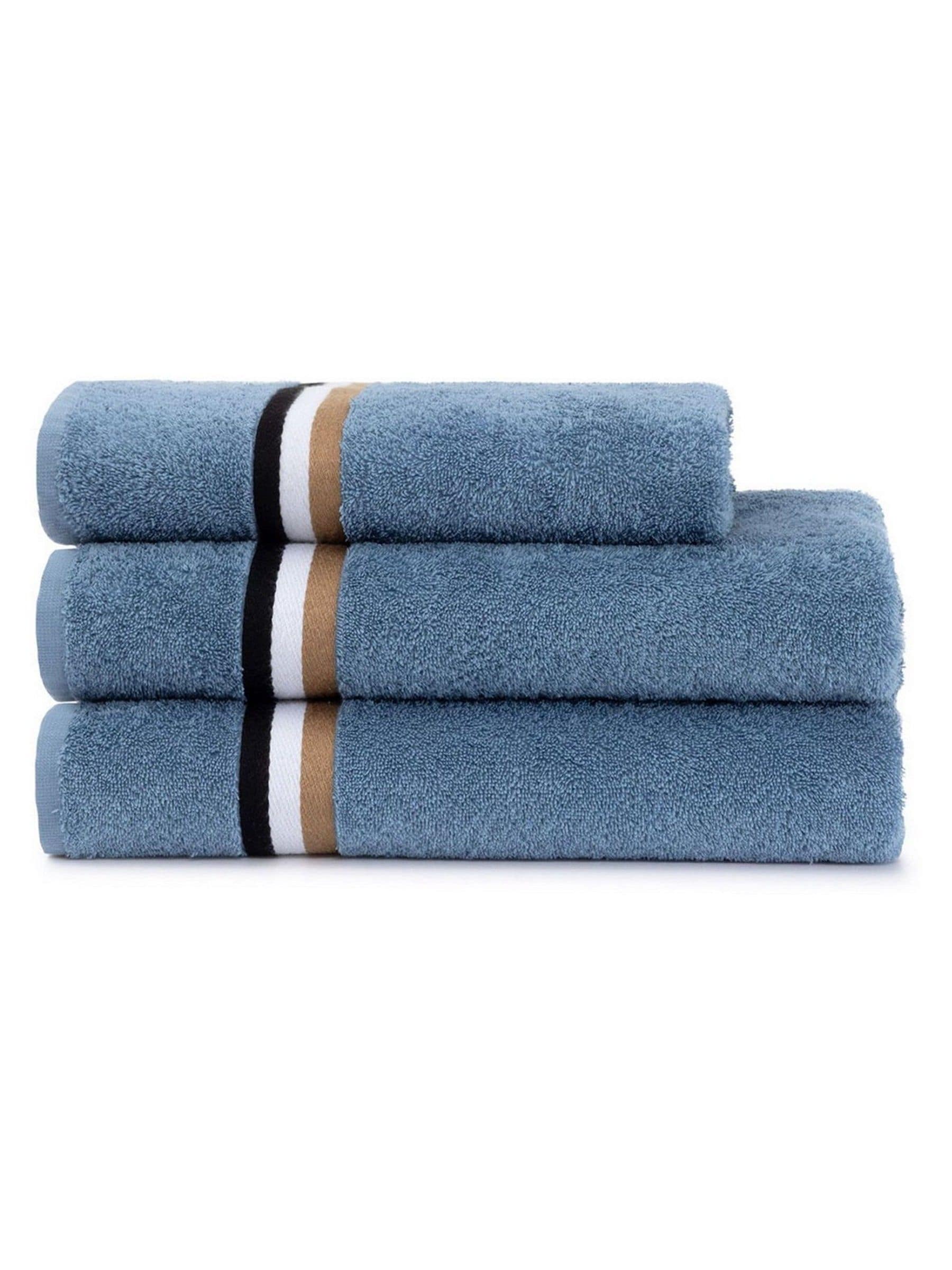 BOSS Home Horizon B Linea cotton towel, imported from the UK