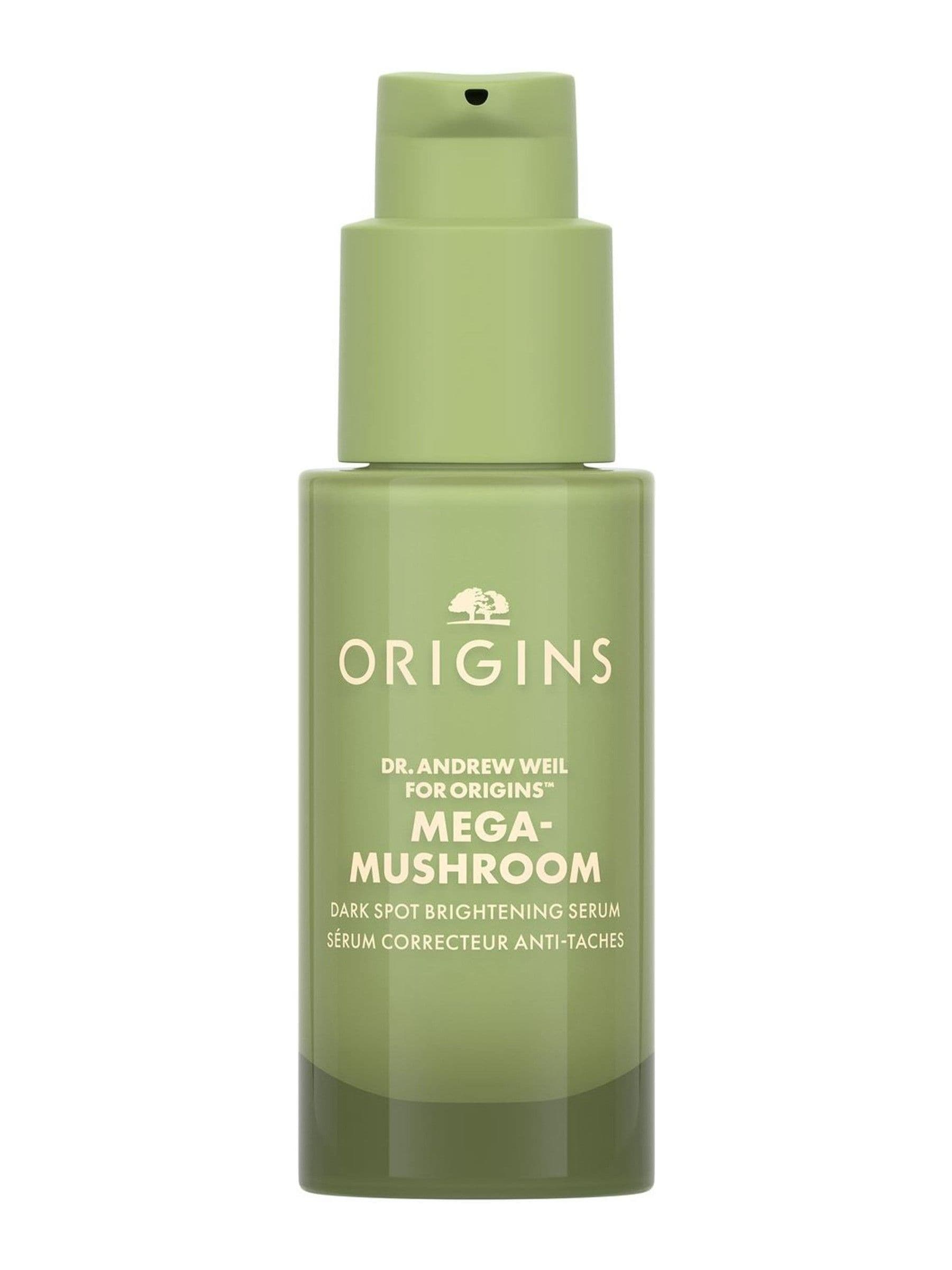 Origins Dr Weil Mega-Mushroom dark spot corrector serum 30ml, imported from the UK