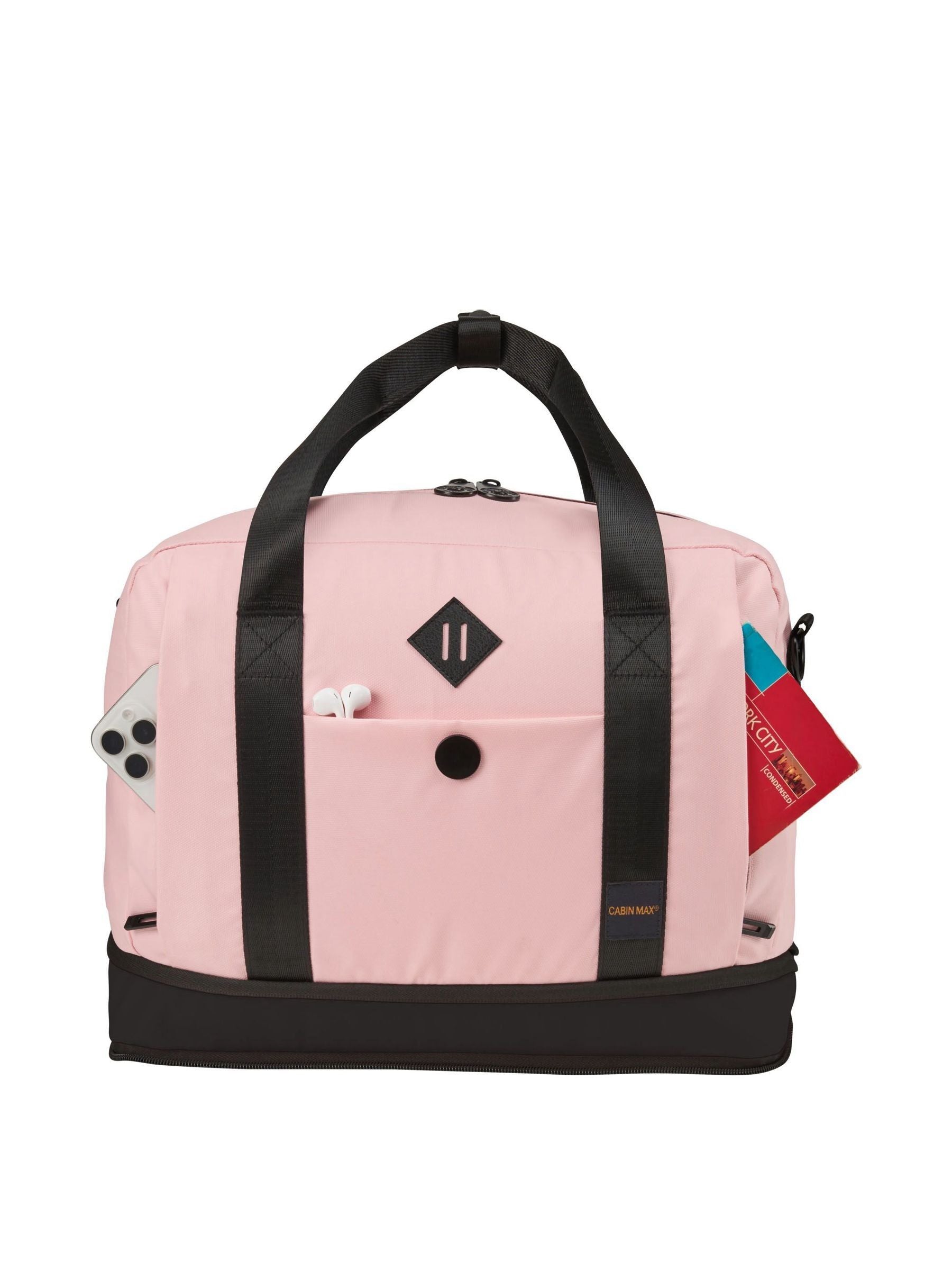 Cabin Max pink underseat expandable travel bag - British product