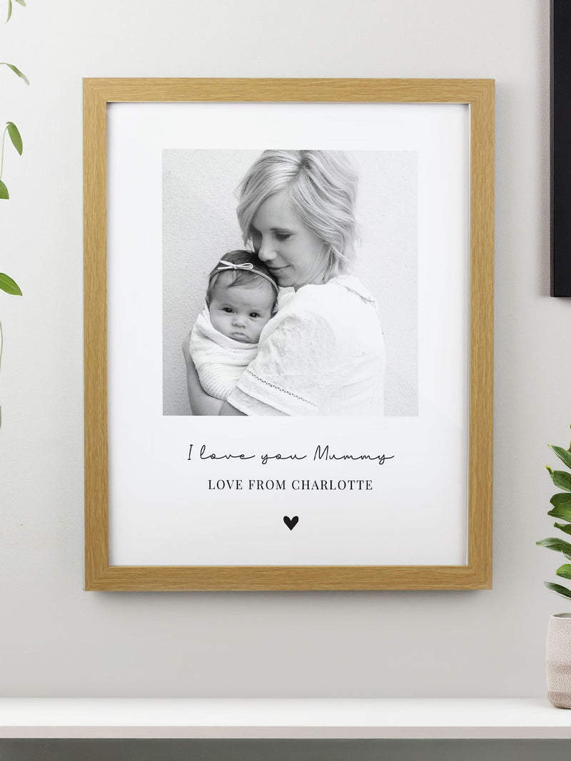PMC personalised photo framed print 38x30cm, UK version