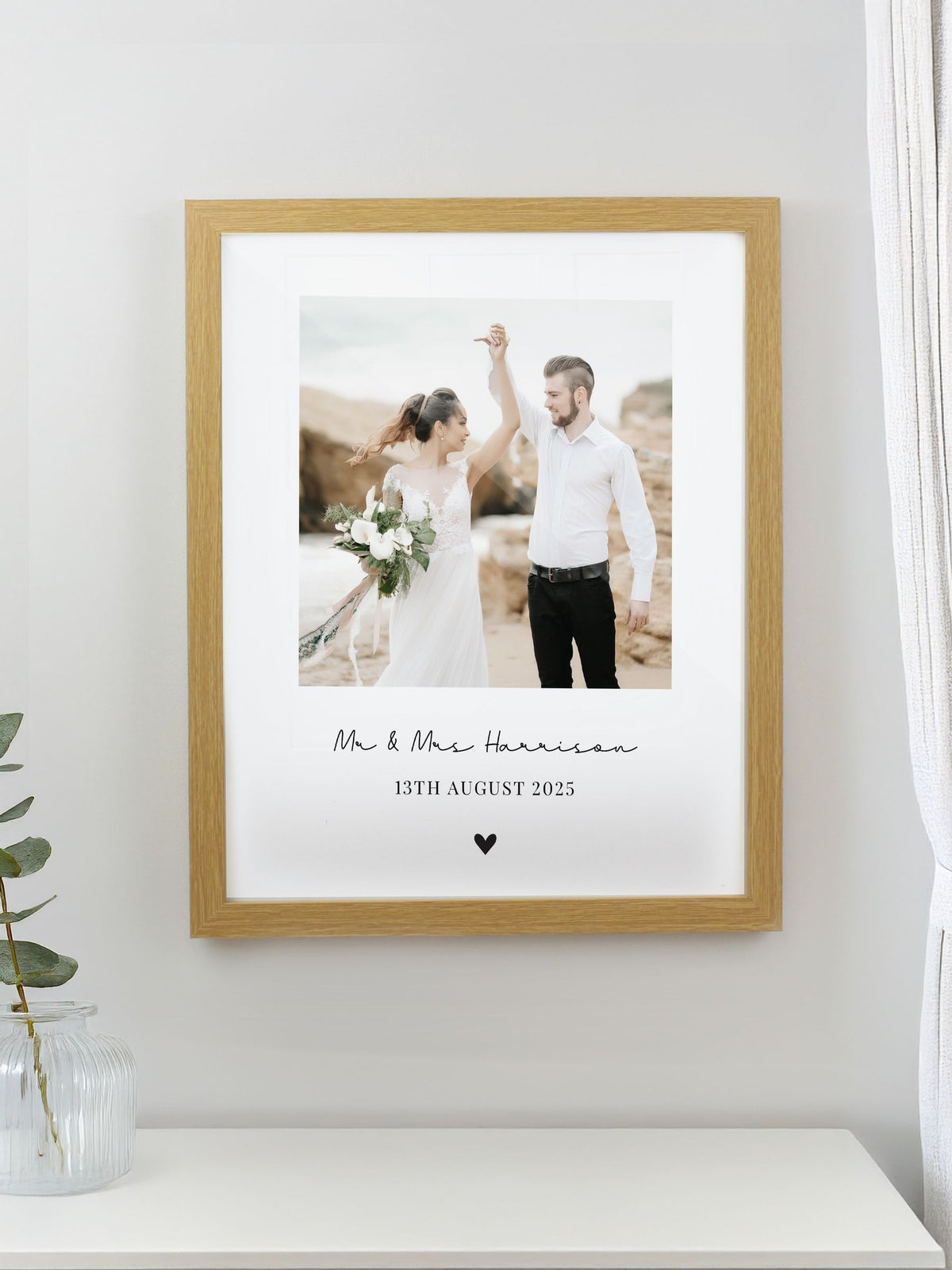 PMC personalised photo framed print 38x30cm, UK version
