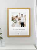 PMC personalised photo framed print 38x30cm, UK version