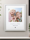 PMC personalised framed print 38.2cm x 30.6cm, UK version