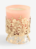 Orange Blossom floral decorative candle 13.5cm, UK version