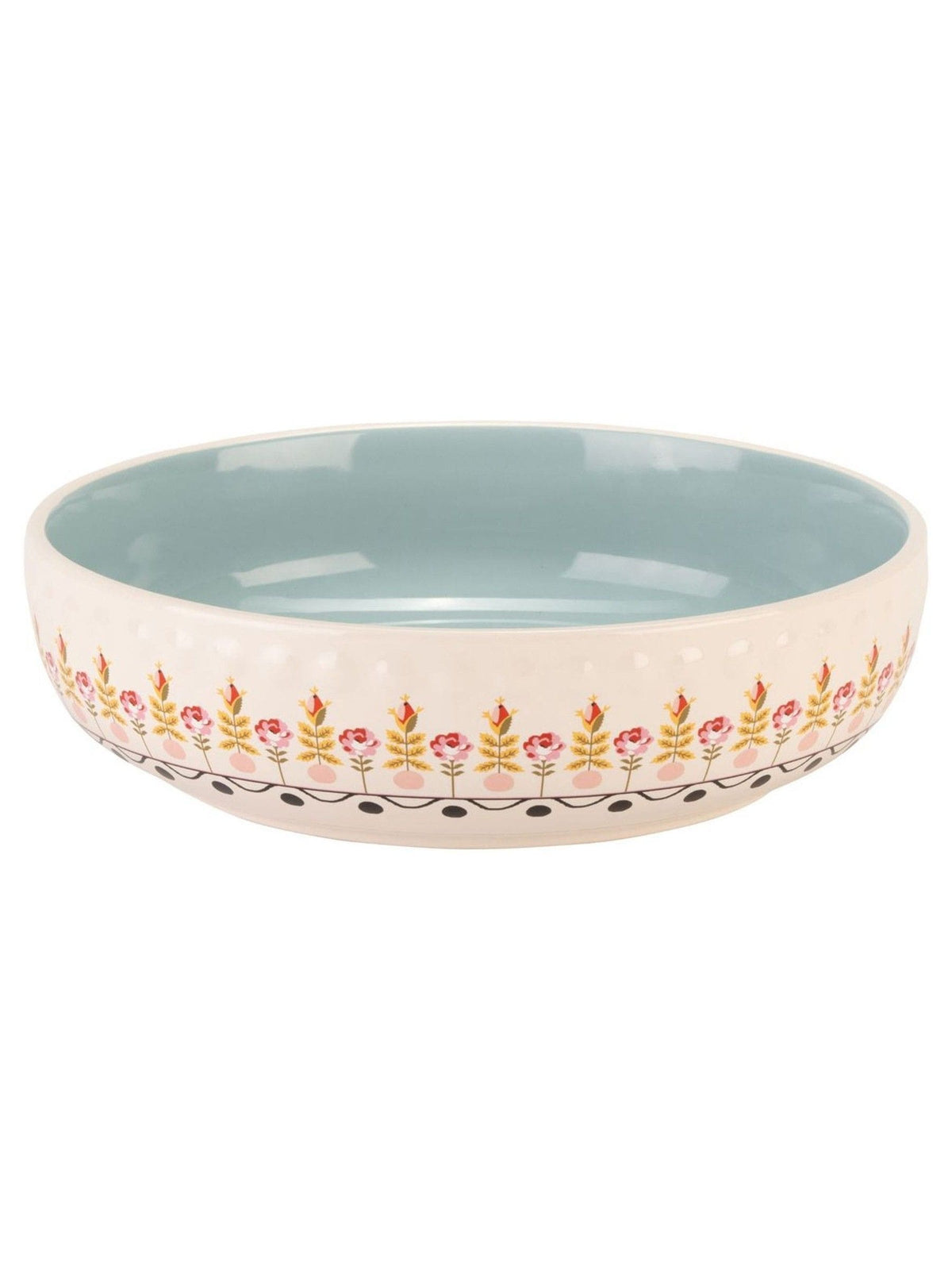 Cath Kidston Set of 4 Cream Painted Table Pasta Bowls