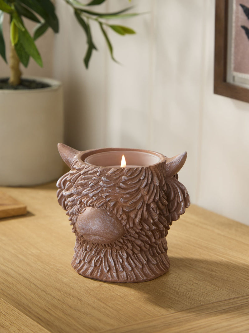 Hamish Fig & Cassis decorative candle 10.5cm - British product