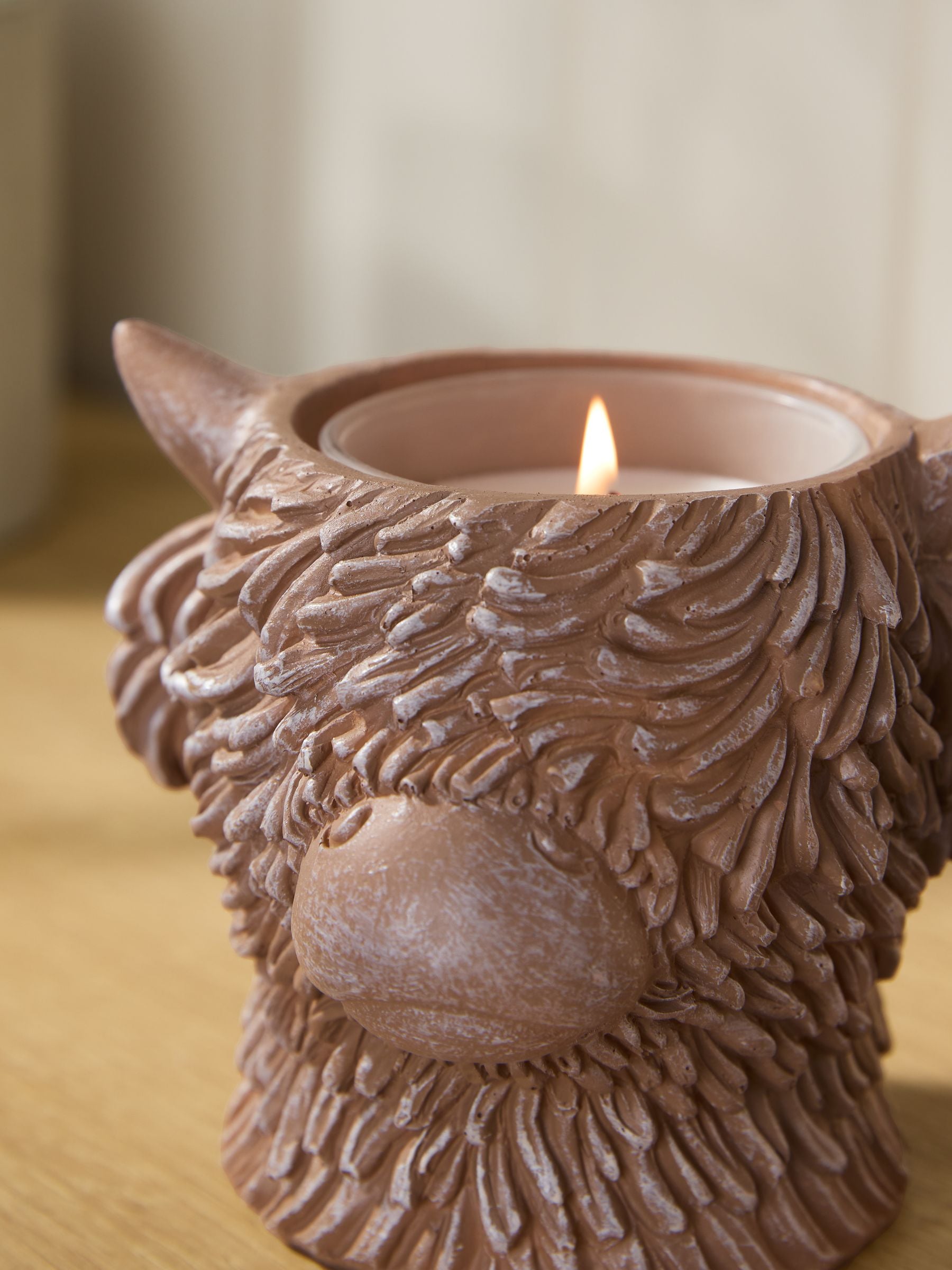 Hamish Fig & Cassis decorative candle 10.5cm - British product
