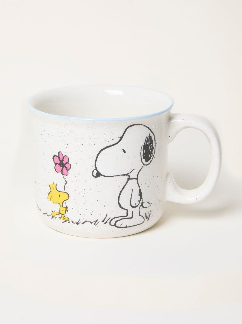 FatFace White Snoopy ceramic mug, 10.5cm tall - British product
