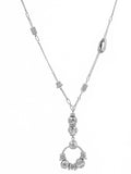Bibi Bijoux vintage charm long pendant necklace 91cm - British product