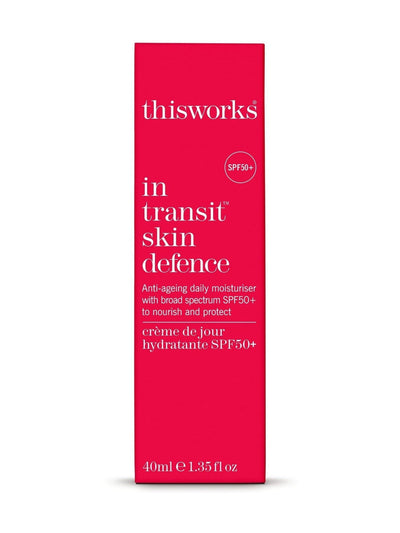This Works In Transit Skin Defence Daily Moisturiser 40ml