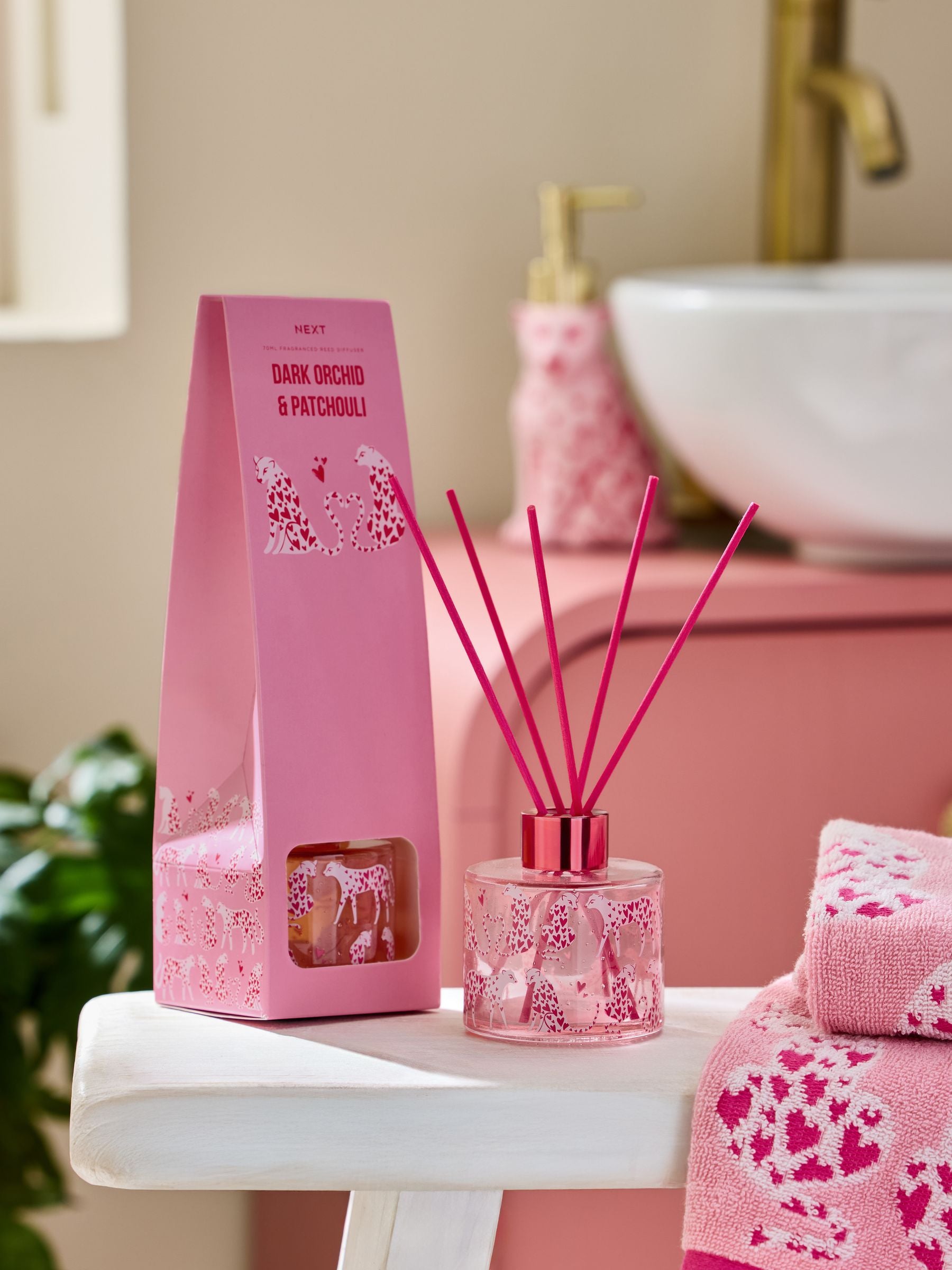 Dark Orchid Patchouli diffuser 70ml (British brand)