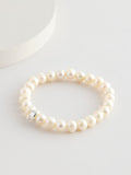 Thomas Sabo rose quartz oval pearl bead bracelet (British brand)