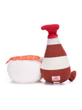 Swizzels Love Hearts sushi and soy sauce soft toy - British product