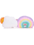 Swizzels Love Hearts Rainbow Cloud soft toy pair, UK version