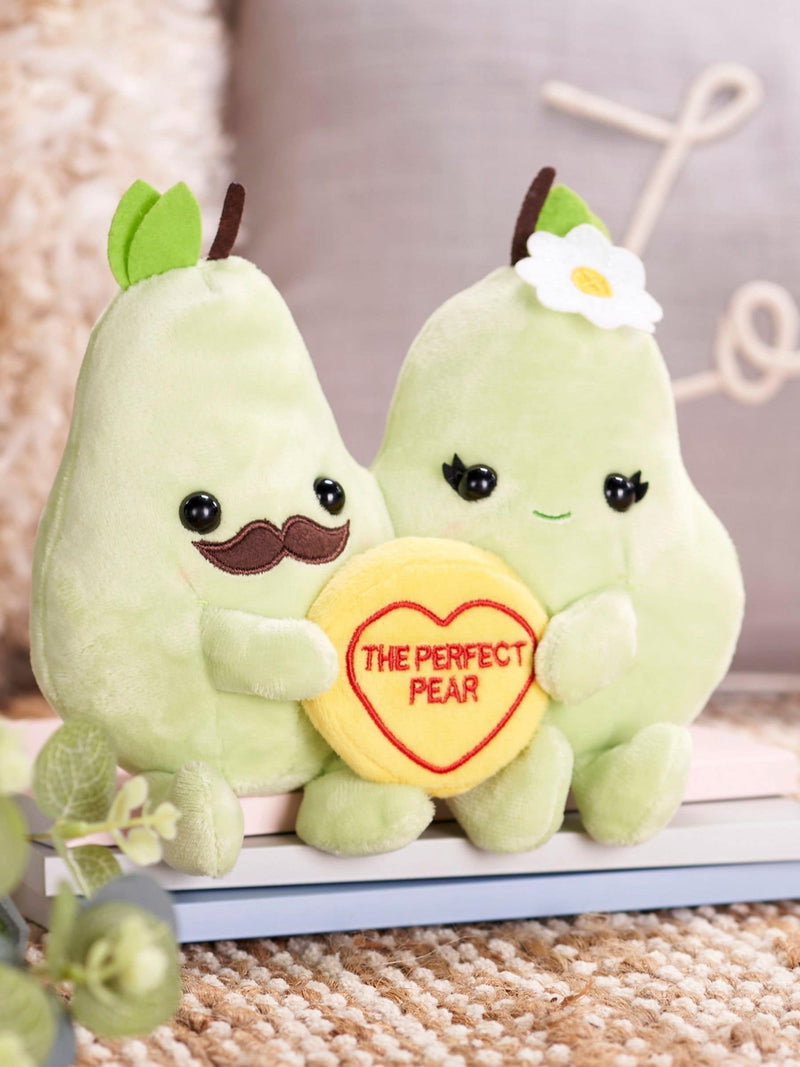 Swizzels Love Hearts Perfect Pear soft toy, imported from the UK