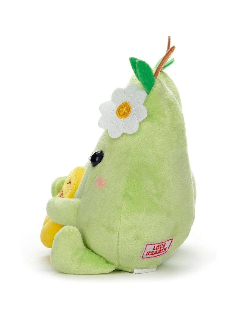 Swizzels Love Hearts Perfect Pear soft toy, imported from the UK
