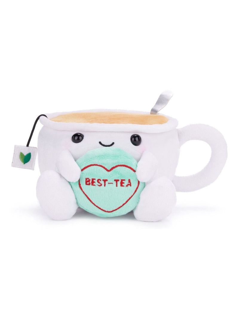 Swizzels Love Hearts Best Tea soft toy 11cm, UK version