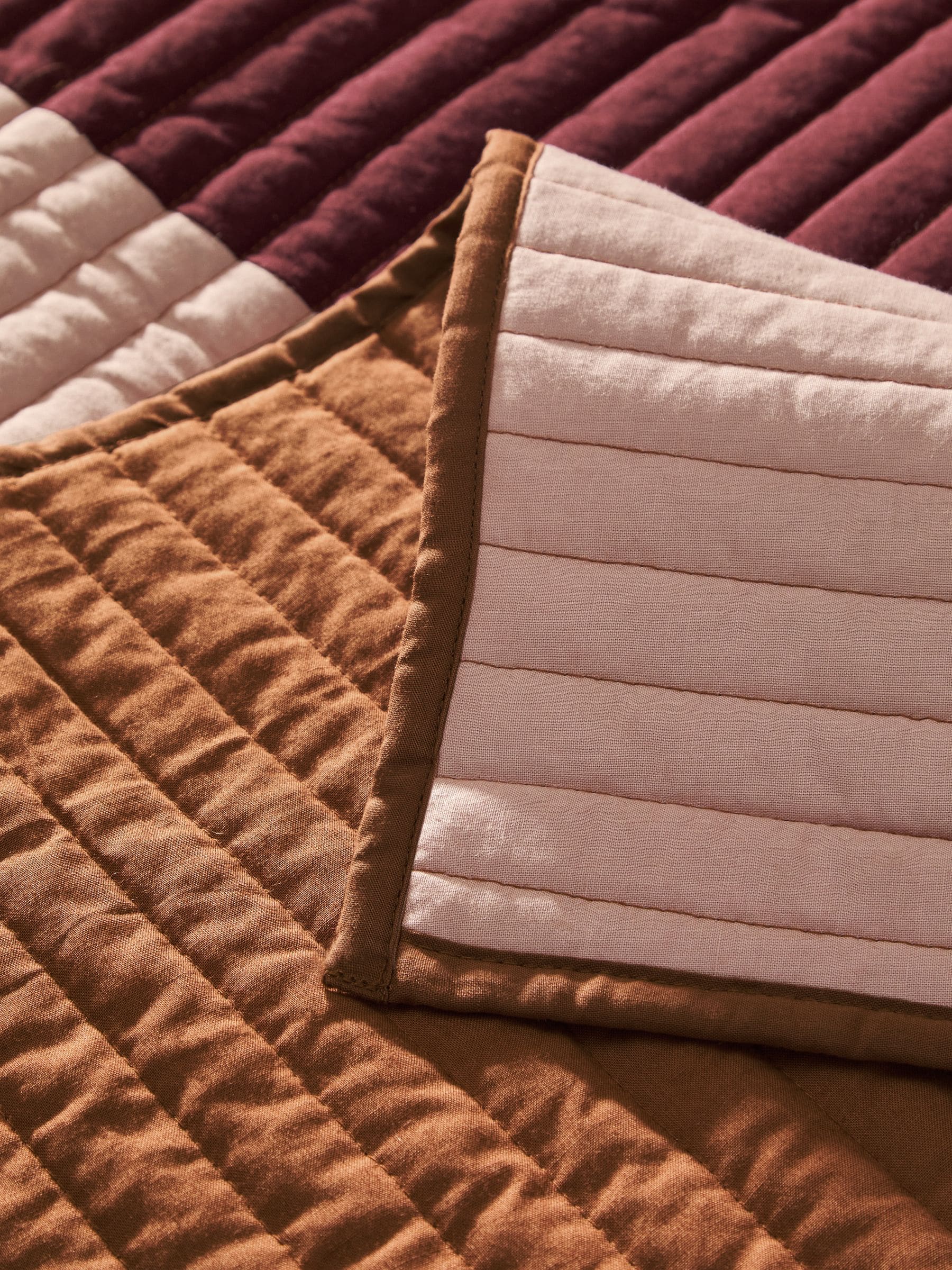 MADE.COM Pink Imleda bedspread (British brand)