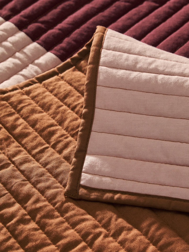 MADE.COM Pink Imleda bedspread (British brand)