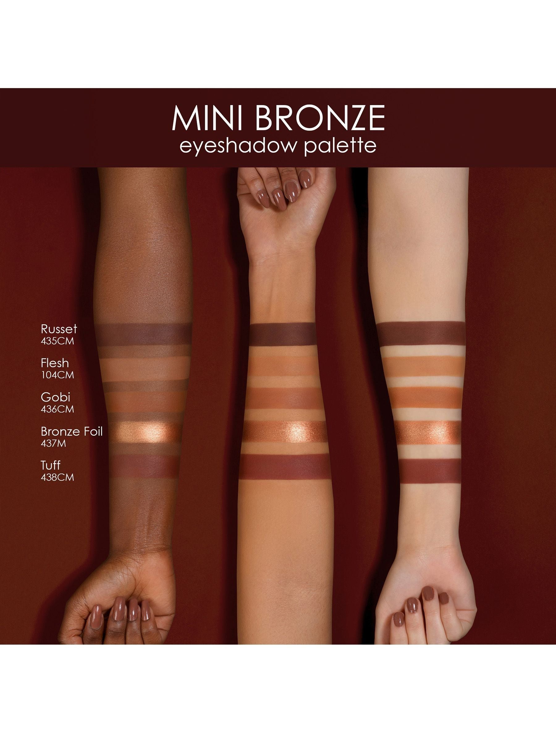 Natasha Denona mini bronze eyeshadow palette, imported from the UK