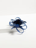 Jon Richard blue floral fascinator small - British product