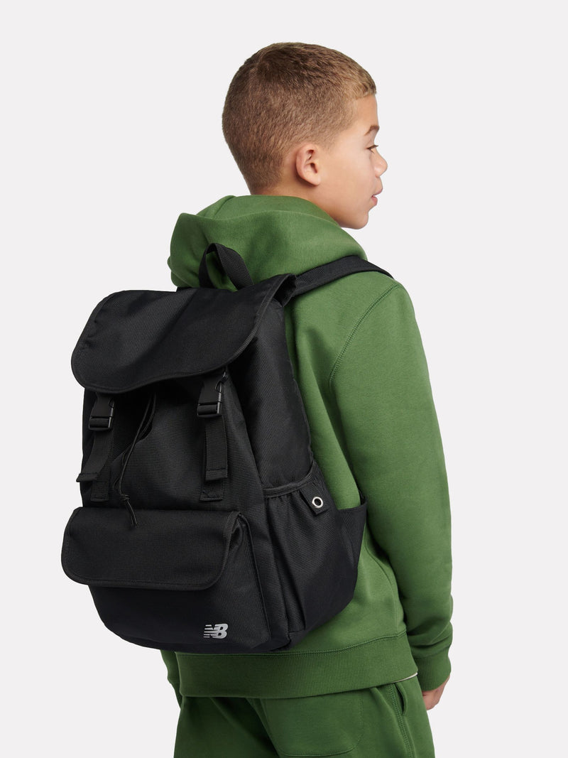 New Balance blue kids multi pocket backpack - British product
