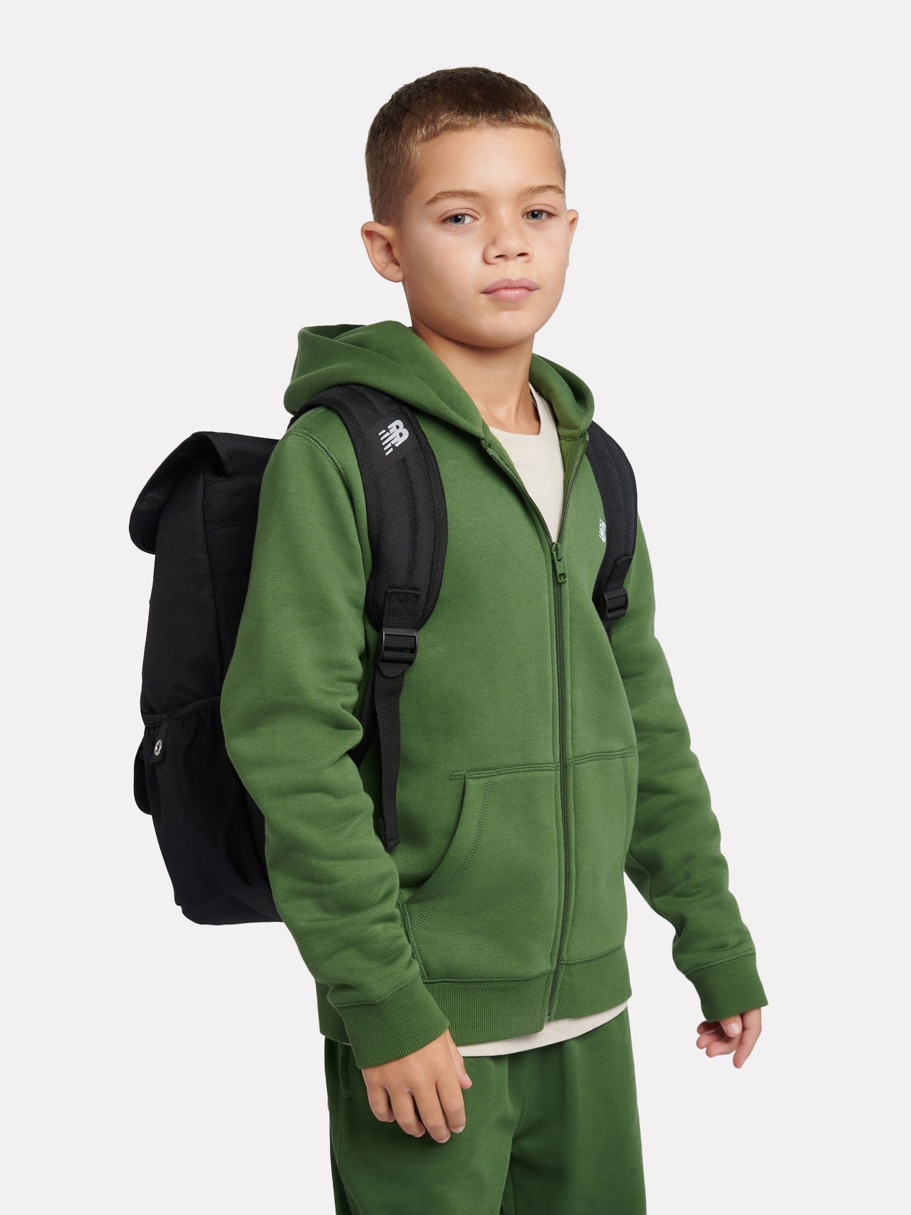 New Balance blue kids multi pocket backpack - British product